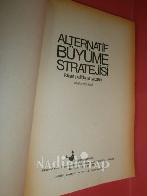 ALTERNATİF BÜYÜME STARATEJİSİ İKTİSAT POLİKASI YAZILARI