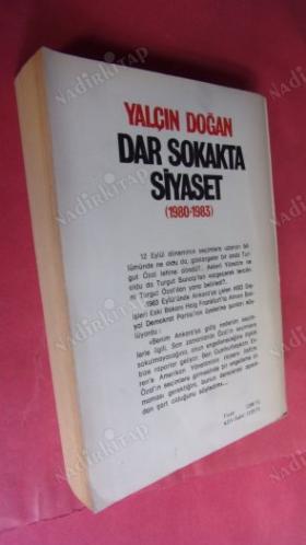 DAR SOKAKTA SİYASET 1980-1983