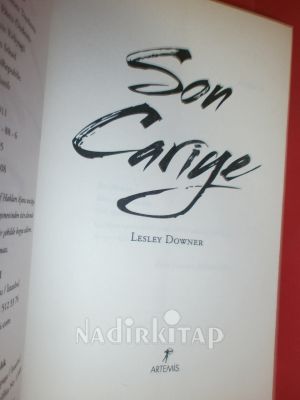 SON CARİYE** BİRİNCİ BASIM **