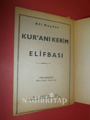 KURAN-I KERİM ELİFBASI