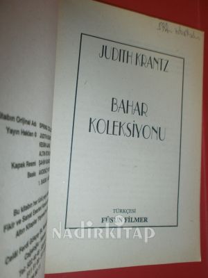 BAHAR KOLEKSİYONU ** BİRİNCİ BASIM **