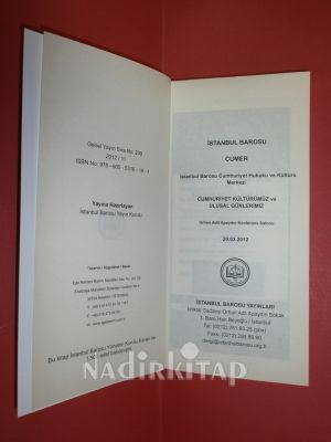 CUMHURİYET KÜLTÜRÜ VE ULUSAL GÜNLRİMİZ PANEL NOTLARI