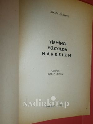 YİRMİNCİ YÜZYILDA MARKSİZM