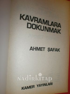 KAVRAMLARA DOKUNMAK