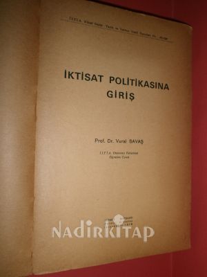 İKTİSAT POLİTİKASINA GİRİŞ