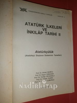ATATÜRK İLKELERİ VE İNKILAP TARİHİ -- II