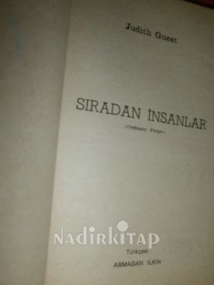 SIRADAN İNSANLAR ** BİRİNCİ BASIM **