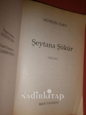 ŞEYTANA ŞÜKÜR