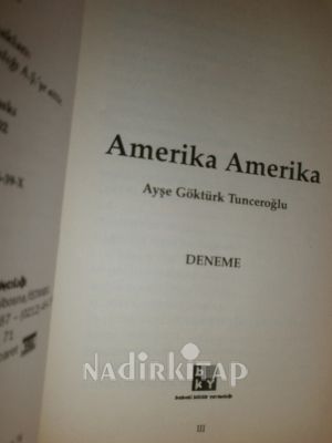 AMERİKA AMERİKA