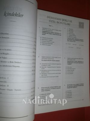 COĞRAFYA ÜNİVERSİTE HAZIRLIK SURU BANKASI