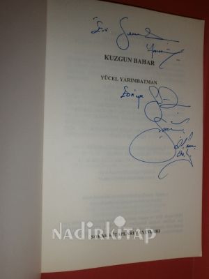 KUZGUN BAHAR - İMZALI İTHAFLI
