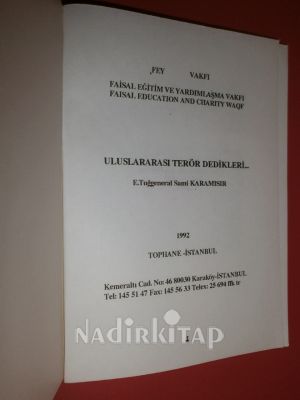 ULUSLARARASI TERÖR DEDİKLERİ
