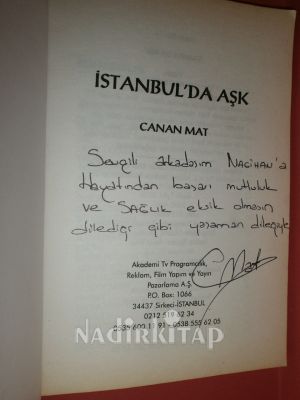 İSTANBUL'DA AŞK** BİRİNCİ BASIM ** İMZALI**