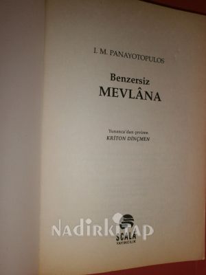 BENZERSİZ MEVLÂNA ** BİRİNCİ BASIM **