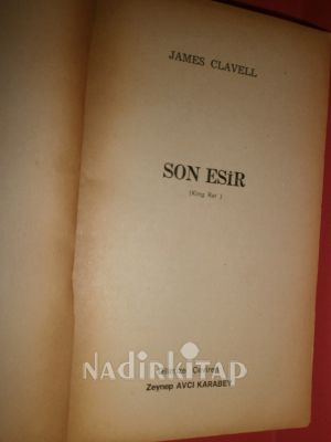 SON ESİR ** BİRİNCİ BASIM **