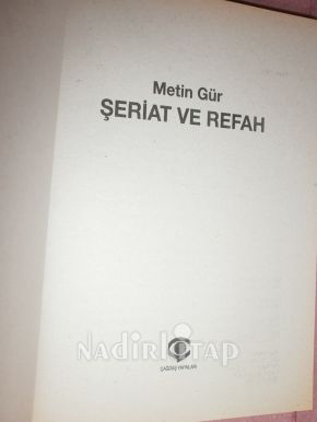 ŞERİAT VE REFAH