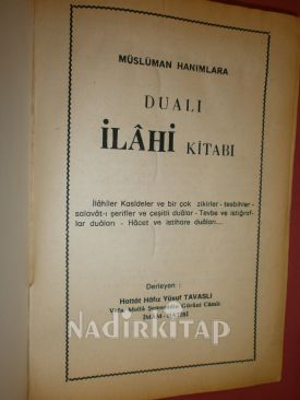 DUALI İLAHİ KİTABI