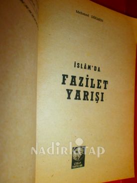 İSLAMDA FAZİLET YARIŞI