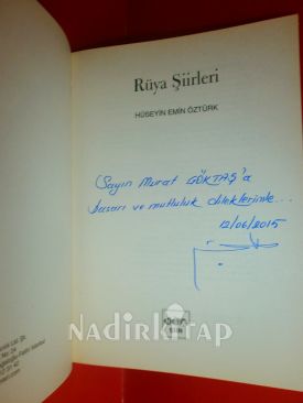 RÜYA ŞİİRLERİ ** İMZALI**BİRİNCİ BASIM **