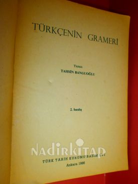 TÜRKÇE'NİN GRAMERİ