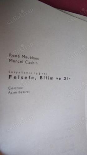 SOSYALİZMİN IŞIĞINDA FELSEFE.BİLİM VE DİN