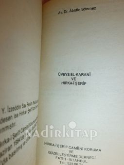 VEYSEL KARANİ VE HIRKA-İ ŞERİF