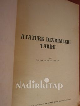 ATATÜRK DEVRİMLERİ TARİHİ