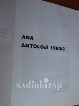 ANA ANTOLOJİ 1993/2.. ŞİİRLER
