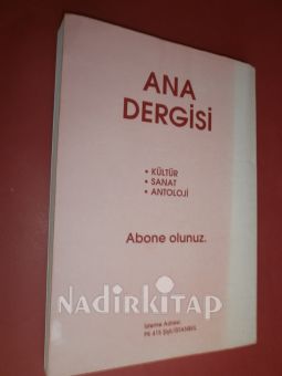 ANA ANTOLOJİ 1993/2.. ŞİİRLER
