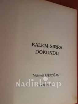 KALEM SIRRA DOKUNDU YAŞANMIŞ HİKAYELER