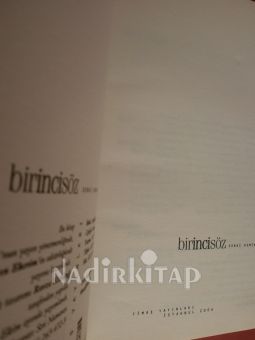 BİRİNCİSÖZ