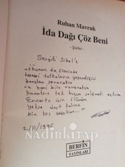 İDA DAĞI ÇÖZ BENİ - İMZALI
