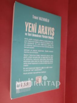 YENİ ARAYIŞ ve illeri Demokrasi Fikrinin Doğuşu