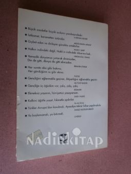 MEŞHUR SÖZLER ANTOLOJİSİ