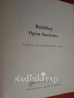 BUİLDİNG OPEN SOCİETİES