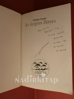 BİR GEZGİNİN DÜNYASI -İMZALI-** BİRİNCİ BASIM**