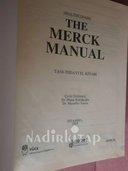 THE MERCK MANUAL TANI TEDAVİ EL KİTABI