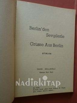 BERLİNDEN SEVGİLERLE / GRÜSSE AUS BERLİN .