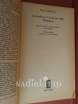 ZWİSCHEN GESTERN UND MORGEN