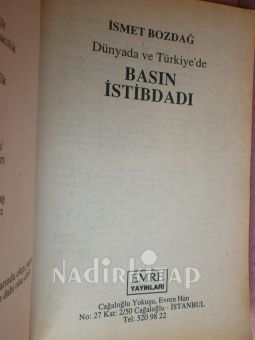 DÜNYADA VE TÜRKİYEDE BASIN İSTİBDADI