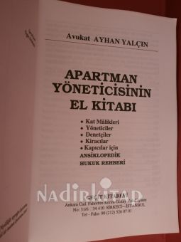 APARTMAN YÖNETİCİSİNİN EL KİTABI