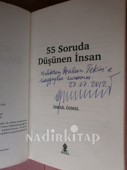 55 SORUDA DÜŞÜNEN İNSAN **İMZALI**BİRİNCİ BASIM**