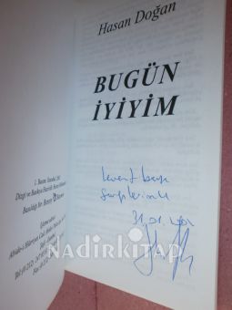 BU GÜN İYİYİM** İMZALI **