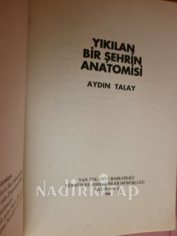 YIKILAN BİR ŞEHRİN ANATOMİSİ
