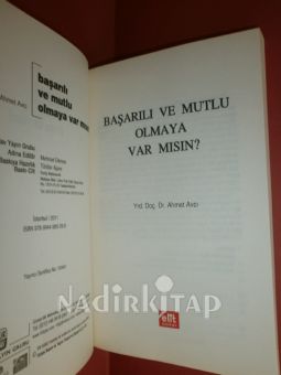 BAŞARILI VE MUTLU OLMAYA VAR MISIN?