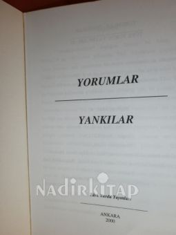 YORUMLAR YANKILAR