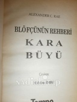 BLÖFÇÜNÜN REHBERİ . KARA BÜYÜ
