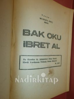 BAK OKU İBRET AL