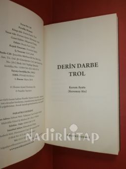 DERİN DARBE TROL** BİRİNCİ BASIM **