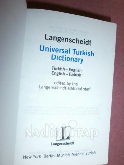 TURKİSH- ENGLİSH / ENGLİSH- TURKİSH